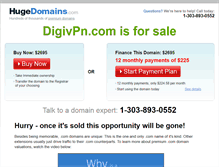 Tablet Screenshot of digivpn.com